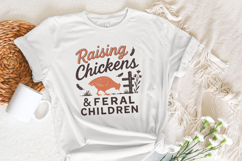 Raising Chickens &amp; Feral Children PNG, Homestead Digital Product Image 3