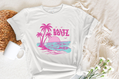 Retro Summer Salty Soul PNG, Trendy Summer PNG, Beach Product Image 3