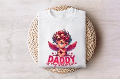 Daddy is My Valentine PNG, Valentine Sublimation, Kids Product Image 7