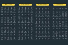 3400 Outline Icon Pack Product Image 7