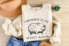 Capybara Spirit Animal PNG, Capybara Lover, Capybara Gift, Product Image 8