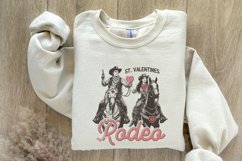 St Valentine&#039;s Wild West Rodeo PNG, Vintage Western Product Image 8