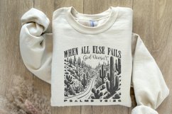 When All Else Fails God Doesn&#039;t PNG, Christian Png, Product Image 8