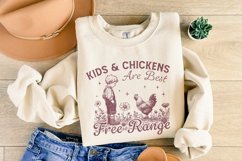 Free Range Farm Kid Design, Homestead PNG, Vintage Farm Product Image 8