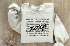 xoxo words png, Romantic Valentines Day png, Love Product Image 8