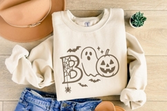 Boo PNG, Cute Halloween PNG, Halloween Clipart, Pumpkin, Product Image 6