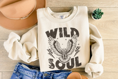 Wild Soul Png, Sublimation Design, Grunge Png, Biker Png, Product Image 4