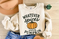 Whatever Spices Your Pumpkin PNG, Autumn Shirt Design, Product Image 4