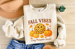 Fall Vibes Cozy Pumpkin Season PNG, Pumpkin PNG, Fall PNG, Product Image 4
