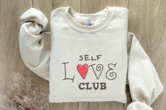 Self Love Club PNG, Valentines Day png, Self Love png, Product Image 8