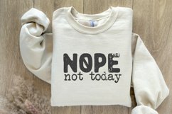 Nope Not Today png, Sarcastic Mom Life png, Sassy png, Product Image 8