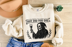 But Did You Die PNG, Grim Reaper Digital Download PNG, Product Image 4