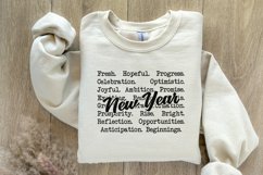 New Year Words png png, Cozy Sweaters, Winter tshirt design Product Image 8