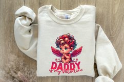 Daddy is My Valentine PNG, Valentine Sublimation, Kids Product Image 8