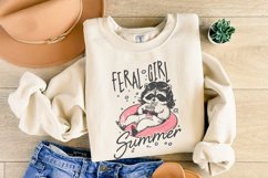 Feral Girl Summer Png, Feelin Feral Png, Summer Product Image 8