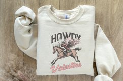 Howdy Valentine Png, Retro Valentine Png, Vintage Cowboy Product Image 8