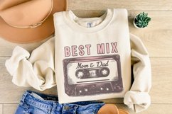 Best Mix Mom and Dad PNG, Baby png, Bodysuit Design, Funny Product Image 8