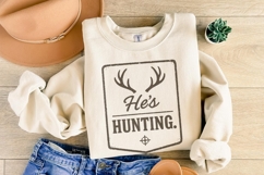 He’s Hunting. Antlers Art PNG, Hunting, Hunting PNG, Deer Product Image 5