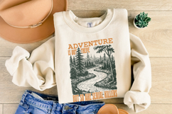 Funny Outdoors Forest Camping, Sublimation and Clipart PNG, Product Image 8