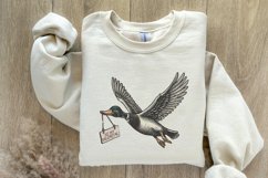 Valentine Duck Digital Download, Sublimation Design, Cute Product Image 8