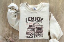 Romantic Walks to Taco Truck PNG, Valentines Day PNG, Taco Product Image 8