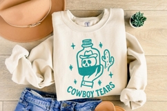 Cowboy Tears PNG, Western PNG Digital Download, Vintage PNG Product Image 4