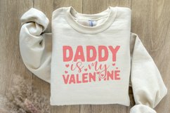 Daddy Valentine PNG, Valentines Day Sublimation Design, Product Image 8