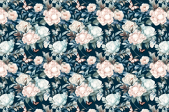 Floral Seamless Patterns, Watercolor Digital Paper Product Image 8