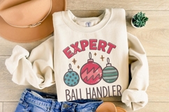 Expert Ball Handler PNG Shirt, Christmas Ornament Humor PNG Product Image 8