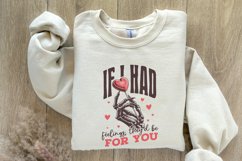 If I Had Feelings They’d Be For You PNG, Funny Valentines Product Image 8