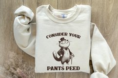 Consider Your Pants Peed PNG, Funny Cat T-Shirt Design Product Image 8