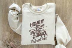 Howdy Valentine Cowboy Cupid PNG, Western Retro Valentine Product Image 8