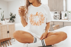Pumpkin PNG Floral Fall Design, Autumn Digital Download, Product Image 5
