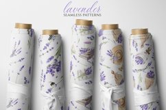 Watercolor Lavender Set, Wedding Frame Product Image 13