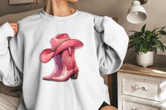 Coquette Cowgirl PNG, Western Valentine Sublimation, Product Image 9