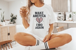 Make America Emo Again PNG, Broken Heart Digital Download, Product Image 3