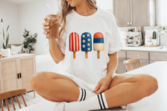 Patriotic PNG Sublimation Design, 4th of July PNG, USA PNG, Product Image 6