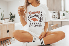 Raising Chickens &amp; Feral Children PNG, Homestead Digital Product Image 4