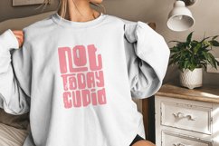 Not Today Cupid Png, Funny Valentine png, Groovy Valentines Product Image 9