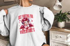 Just Waiting For Valentine&#039;s Png, Retro Valentine Png, Baby Product Image 9