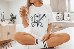 Rocking Cat PNG, Funny Digital Download, Guitar Cat Art, Product Image 7