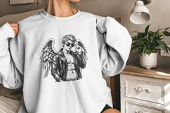 Sexy Cupid PNG, Valentines Day Digital File, Retro Boy Product Image 9
