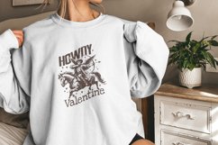 Howdy Valentine Cowboy Cupid PNG, Western Retro Valentine Product Image 9