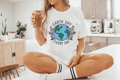 Earth Day Everyday Shirt PNG, Nature Lover Shirt, Eco Product Image 6