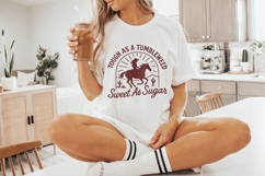 Tough As A Tumbleweed Sweet As Sugar PNG, Western Cowgirl Product Image 8