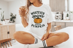 Whatever Spices Your Pumpkin PNG, Autumn Shirt Design, Product Image 5