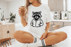 Cool Raccoon with Goggles PNG, Digital Download Animal Art, Product Image 8