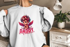 Daddy is My Valentine PNG, Valentine Sublimation, Kids Product Image 9