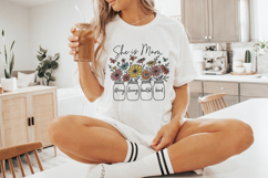 She is Mom Bundle PNG, Mom Life, Mother&#039;s Day, Retro Mama Product Image 7