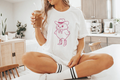 Howdy Cowboy Chick PNG Clipart, Western Themed Chick Product Image 3